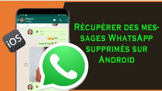 3 méthodes pour récupérer vos conversations WhatsApp supprimées sur iPhone [upl. by Nerot]