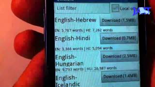 QuickDic 33 Offline Dictionary Unicode PunjabiEnglish EnglishPunjabi for ANDROID 16ampup  HD [upl. by Kushner]