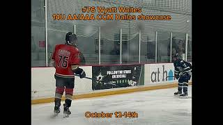 76 Wyatt Waites 14U AA Jr ducks 1 Dallas showcase [upl. by Zippel944]