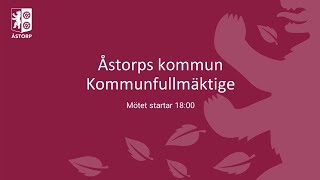 Kommunfullmäktige Åstorps kommun 20240617 [upl. by Panta]