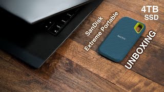 SanDisk Extreme Portable SSD 4TB  Unboxing [upl. by Shayna]