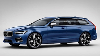 Volvo V90 D5 AWD RDesign Bursting Blue [upl. by Annibo28]