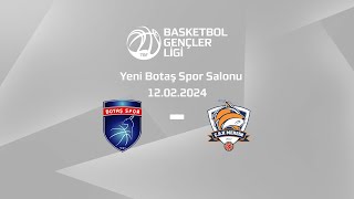 Botaş – ÇBK Mersin BGL Kızlar Final Grubu [upl. by Hewe]