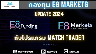 วิธีใช้ MatchTrader กับกองทุน E8 Markets อัพเดท 2024 [upl. by Whalen]