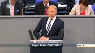 Jürgen Trittin über Merkels Feigheit beim Eintreten für die Freiheit EuropaPolitik [upl. by Auston]