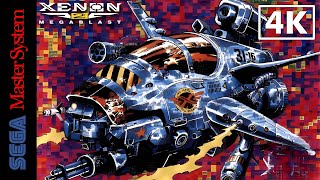 Xenon 2 Megablast Master System Playthrough 4K [upl. by Neirrad]