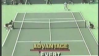 Chris Evert vs Steffi Graf  1988 Lipton Final [upl. by Ellertnom]