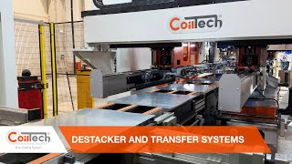 COILTECH  Destacker and Transfer Systems  3 Axis Transfer Systems [upl. by Clementina]