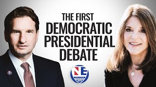 First 2024 Democratic Presidential Debate between Marianne Williamson and Rep Dean Phillips [upl. by Tu]