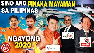 10 Pinakamayamang Tao Sa Pilipinas Ngayong 2020  AweRepublic [upl. by Brod]