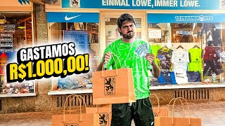 GASTAMOS MIL REAIS NA LOJA DO TIME ESQUECIDO DE MUNIQUE FALIMOS [upl. by Boelter]