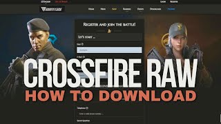 HOW TO DOWNLOAD CROSSFIRE RAW [upl. by Eener]