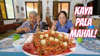 VLOG 450 STEAMED LAPULAPU WITH SWEET amp SOUR SAUCE [upl. by Ahseiyk]