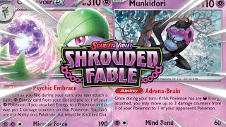 Gardevoir ex Deck List  Shrouded Fable Pokémon TCG [upl. by Malet359]