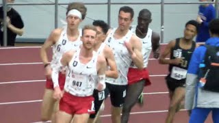 Woody Kincaid Drops Crazy Kick To Lead NINE Under 1320 In BU 5K [upl. by Orodisi]