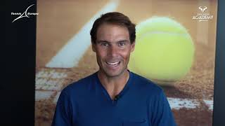 12 amp Under Festival  A message from Rafa Nadal [upl. by Ylirama]