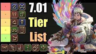 701 Tier List  PowerMeta Ranking  FFXIV Dawntrail [upl. by Nojad]