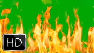 Fire Green Screen HD [upl. by Eudoca]