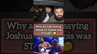 Was Joshua vs Dubois A Staged Contest 🤔 [upl. by Caty786]