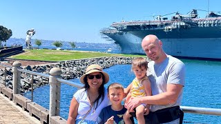 USS Midway Museum  August 2024  Part of our 10th wedding anniversary trip [upl. by Ilrebmyk]