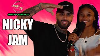 Nicky Jam talks about moving to PR at a young age living in Colombia amp new generation of artists [upl. by Hoopen613]