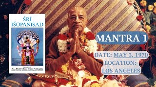 Sri Isopanisad Mantra 1 ShrilaPrabhupadaShortLectures god isopanishad prabhupada [upl. by Leann]