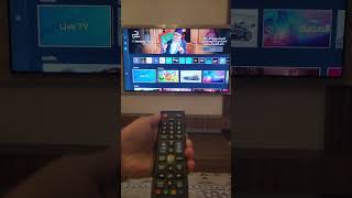 Samsung Smart TV 85 inch BU8000 Startup and Shutdown [upl. by Issy]