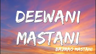 Deewani Mastani Lyrics English Translation  Shreya Ghoshal  Bajirao Mastani  Deepika Padukone [upl. by Annadroj]