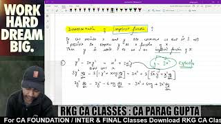 Chapter 5  Differentiation  One Shot Revision  Applied Mathematics [upl. by Schilling76]