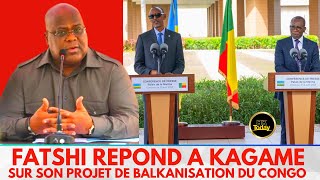 HK TODAY 1704 FATHI REPOND A KAGAME SUR SON PLAN DE BALKANISATION DU CONGO [upl. by Springer]