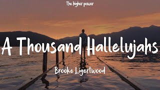 1 Hour  Brooke Ligertwood  A Thousand Hallelujahs Lyrics [upl. by Worl]