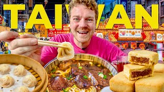 The ULTIMATE Taiwan Street Food Tour In Taipei Taiwan 🇹🇼 [upl. by Assillim179]