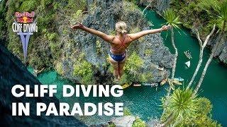 The Winning Cliff Dives From Red Bull Cliff Diving 2019 Philippines [upl. by Mcdougall75]