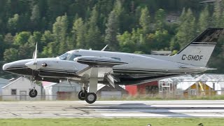 Piper PA31T Cheyenne II Landing [upl. by Ssilb]