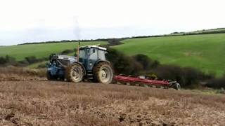 Ford 8730 Ploughing  Waterford Ireland [upl. by Jason491]