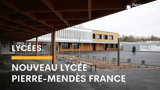 Linauguration du lycée PierreMendèsFrance de RisOrangis [upl. by Maag]