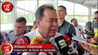 William Villamizar Gobernador de Norte de Santander en Gramalote [upl. by Carlyn766]