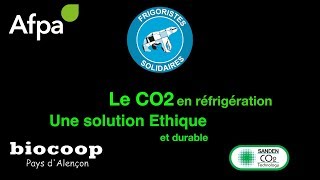 Le biocoop dAlençon est équipé dune solution CO2 transcritique Sanden [upl. by Hedelman890]