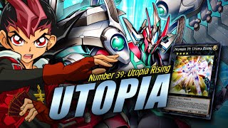 UTOPIA DECK   NUMBER 39 UTOPIA RISING THE FULL POWER OF XYZ MONSTERS  YuGiOh MASTER DUEL [upl. by Junno892]