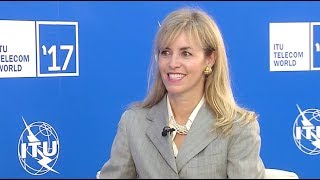 ITU TELECOM WORLD 2017 Donna Bethea Murphy Snr VP Regulatory Policy Inmarsat [upl. by Ingold792]