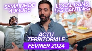 ACTU TERRITORIALE FÉVRIER 2024  Mayotte produits locaux dans les cantines semaine de 4 jours [upl. by Nirtiac769]