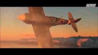 GMV45 War Thunder  Spitfire Go2Eurobeat [upl. by Einaffit985]