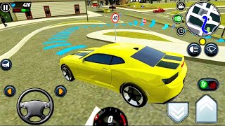 simulateur décole de conduite automobile  voiture de course  jeux Android  iOS [upl. by Sitnerp]