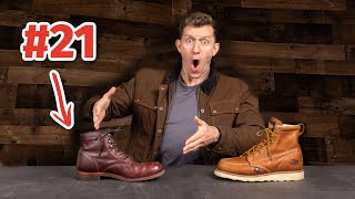 Ranking 21 American Made Boot Brands from WORST to BEST [upl. by Feola]