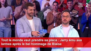 Tout le monde veut prendre sa place  Jarry ému aux larmes après le bel hommage de Blaise [upl. by Enoed]