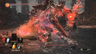 Dark Souls 3 Summon Phantom Great Swamp Cuculus Defeat Old Demon King Boss [upl. by Nosro]