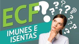 ECF PARA ENTIDADES IMUNES E ISENTAS  WK Sistemas [upl. by Nada156]