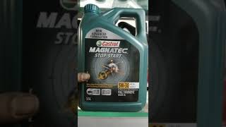 castrol magnatec stopstart 5w30 fully synthetic engine oil [upl. by Hein]