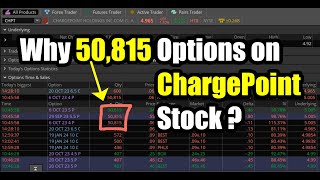 Why 50815 Options on ChargePoint CHPT Stock [upl. by Brander]