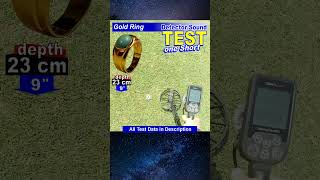 Nokta Simplex Metal detector Real Test with a Gold Ring  Field Test  Objects amp Coins [upl. by Prem]